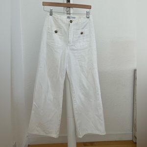 White Zara Pants